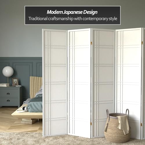 6 Panel Honey Room Divider X65165