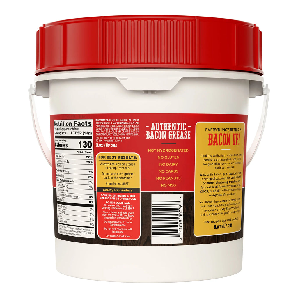 Bacon Grease, 9lb Pail S49811