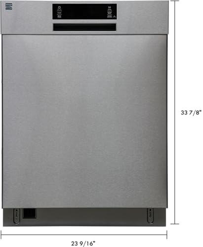 24" Built-In Stainless Steel Tub Dishwasher with Adjustable Rack M856