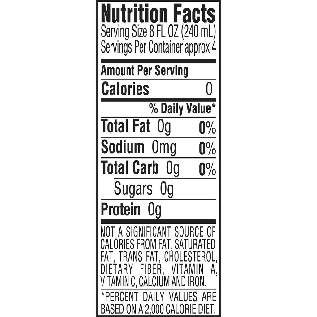 Natural Spring Water, 8 oz Mini Plastic Bottles, 48 Pack C719107