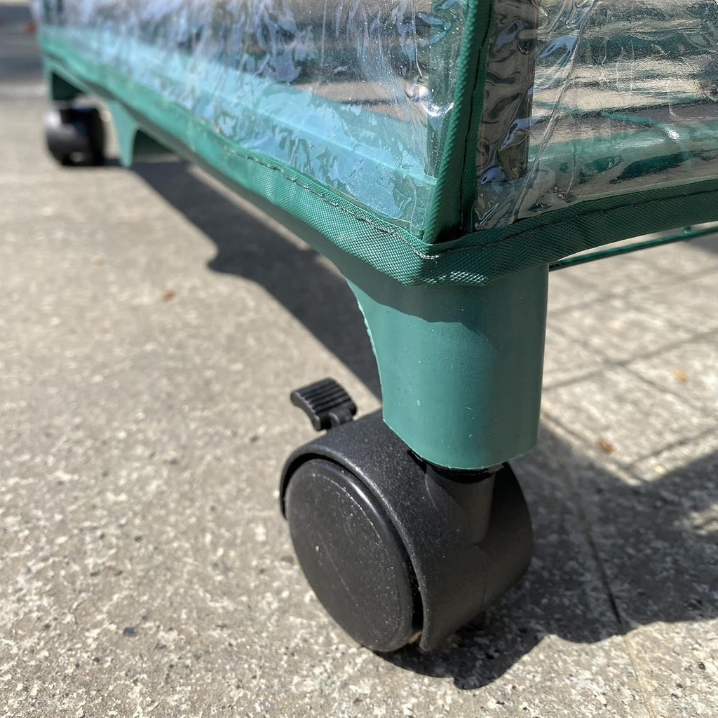 Mini Greenhouse 4 Tiers with Wheels for Plants G970