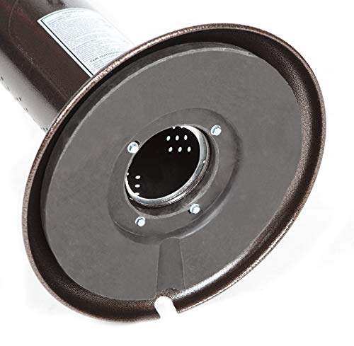 Portable Patio Heater Outdoor Tabletop Propane 10,000 BTU Stainless Steel Q1747