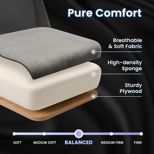 Gaming Chair with Footrest Lumbar Support High Back Recliner Ergonomic Leather Q8605