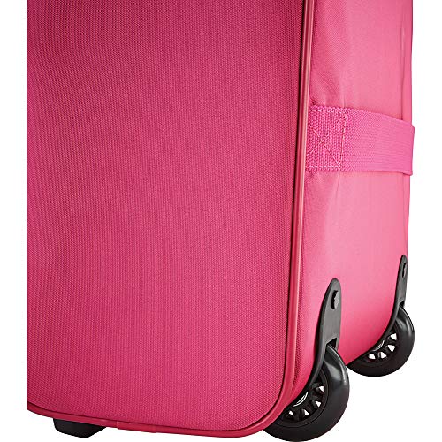 4 Kix Expandable Softside Luggage with Spinner Wheels, Pink E269658