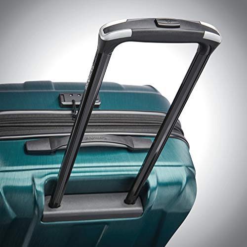 Hardside Expandable Carry-On Luggage with Spinner Wheels, Black, 20-Inch S82043