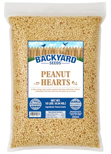 Peanut Hearts for Wild Birds 10 Pounds N11099