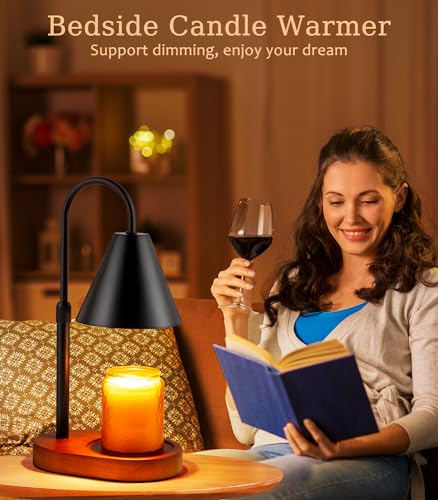 Candle Warmer Lamp with Timer, Adjustable Height and Dimmable Light H268662