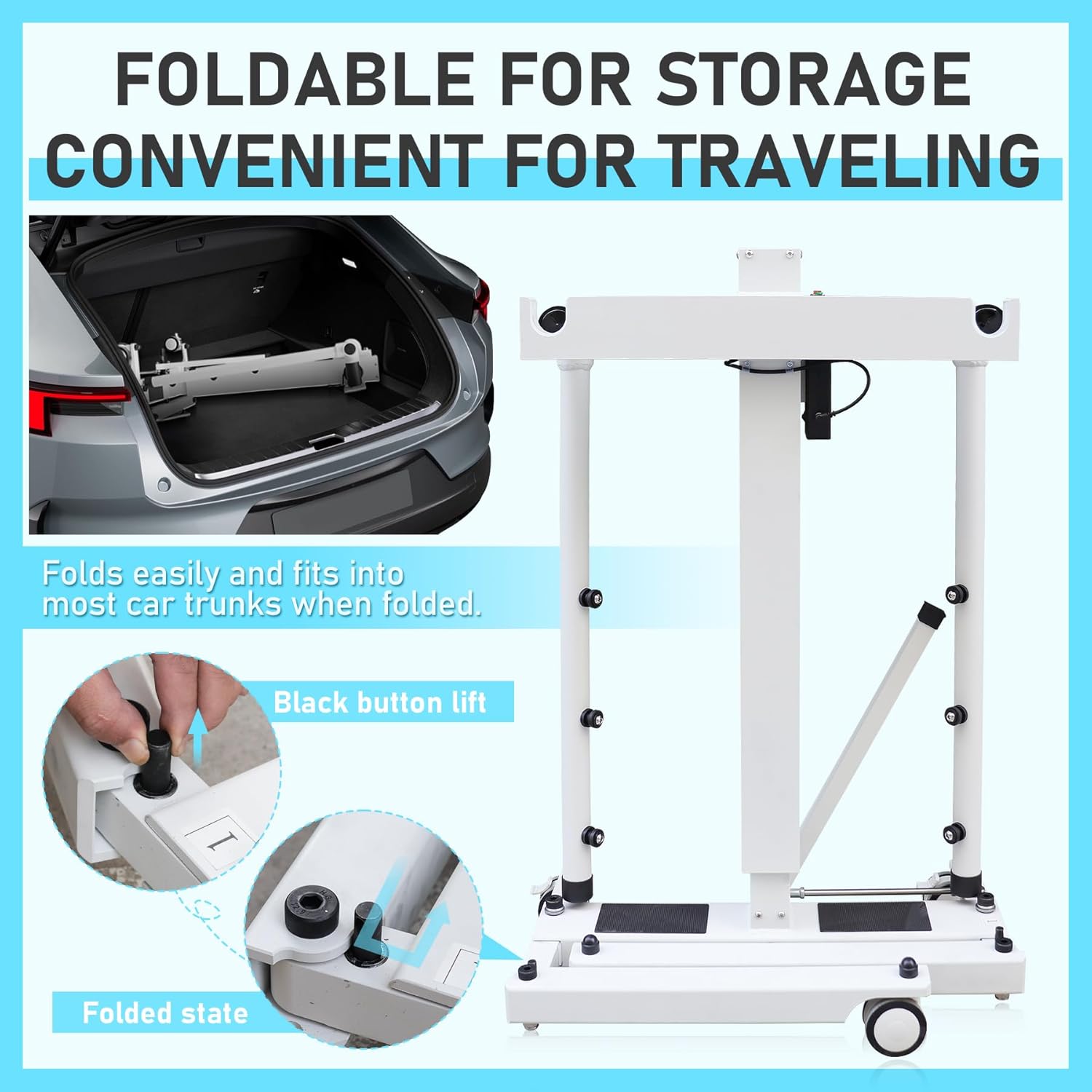 Electric Patient Transfer Lift Chair for Seniors, Wheelchair to Car Transfer Device K26674