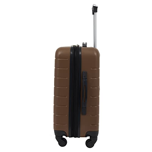 Smart Luggage Set with Cup Holder and USB Port, 20-Inch Carry-On K967