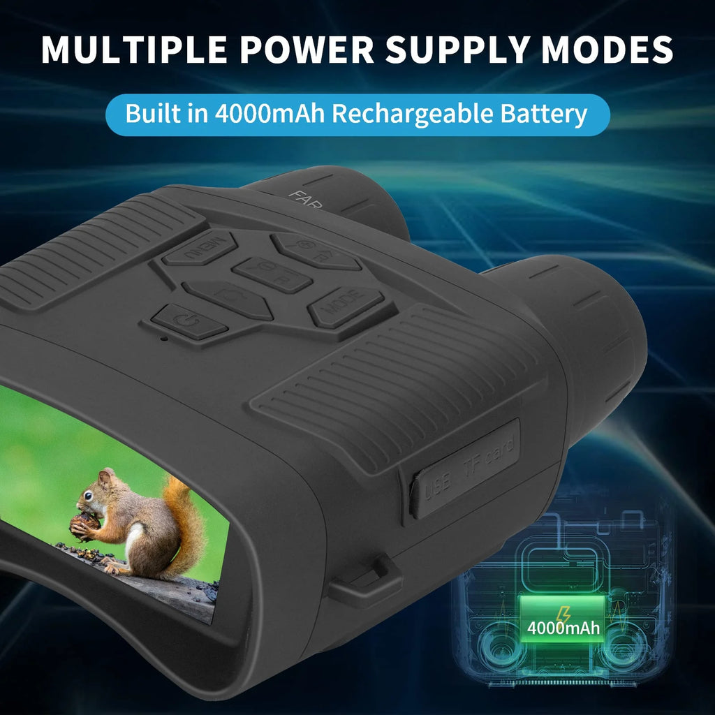 Night Vision Binoculars with 32GB SD Card, 4K 5x Zoom for Hunting T770
