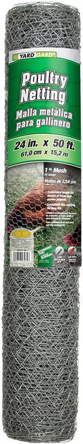 YARDGARD 308411B Fence, 50 foot, Color - Galvanized