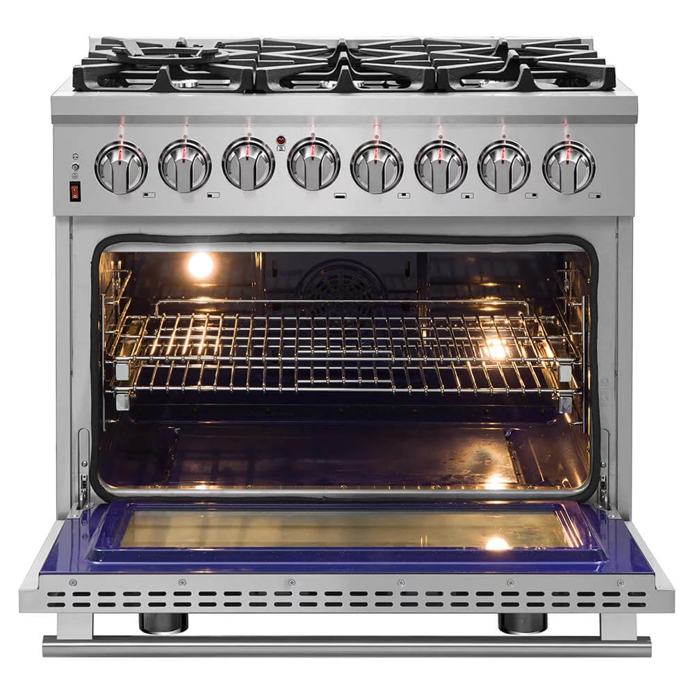 36 inch Dual Fuel Electric Gas Range Z85790