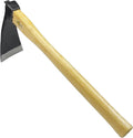 14 Inch Wide Hoe, Heavy Duty Hoe, Japanese Carbon Steel Wide Hoe with Oak Wooden Handle, without Welding, Garden Hoe for Digging, Weeding, and Planting