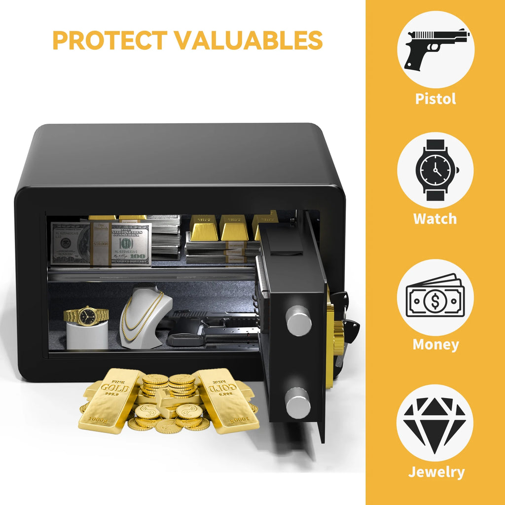 Security Safe Box with Digital Keypad for Documents and Valuables X149002