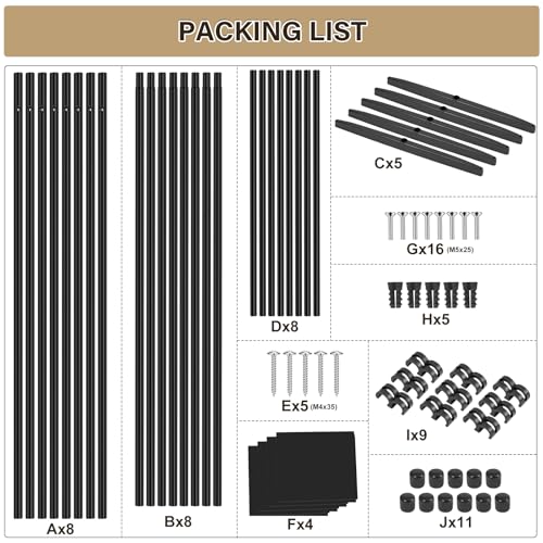Room Divider 4 Panel, 80" W Portable Wall Divider for Room Separation, Freestanding Partition, Folding Privacy Screen F999430