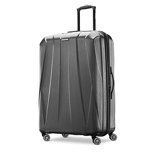 Hardside Expandable Carry-On Luggage with Spinner Wheels, Black, 20-Inch S82043
