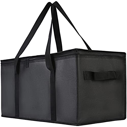 Insulated Food Delivery Bag Hot Cold Meal Carrier Cooler Tote K646948