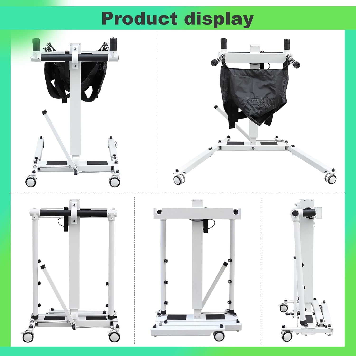 Electric Patient Lift Transfer Chair for Home and Car Z974