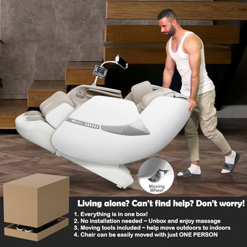 Full Body Massage Chair with Zero Gravity and Heat X854617