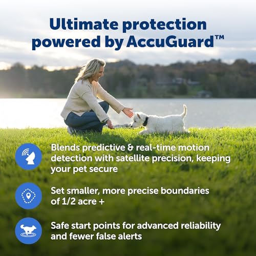 Wireless GPS Dog Fence with Tracking Collar for All Breeds 10 lbs and Above Q189