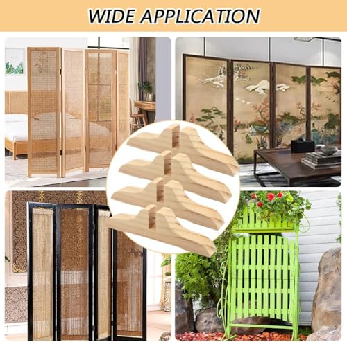 Folding Room Divider Stand with Screws for Home Office K6733