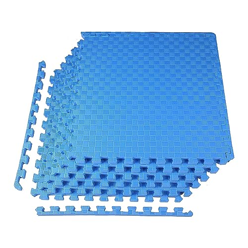 Puzzle Exercise Mat with EVA Foam Interlocking Tiles for MMA, Gymnastics and Home Gym N211438