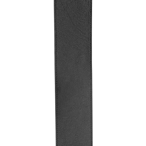 Auto Lock Guitar Strap - 2.5" Width - Brown B812