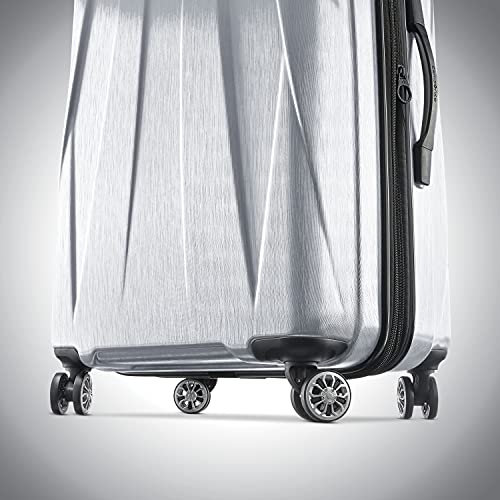 Hardside Expandable Carry-On Luggage with Spinner Wheels, Black, 20-Inch S82043