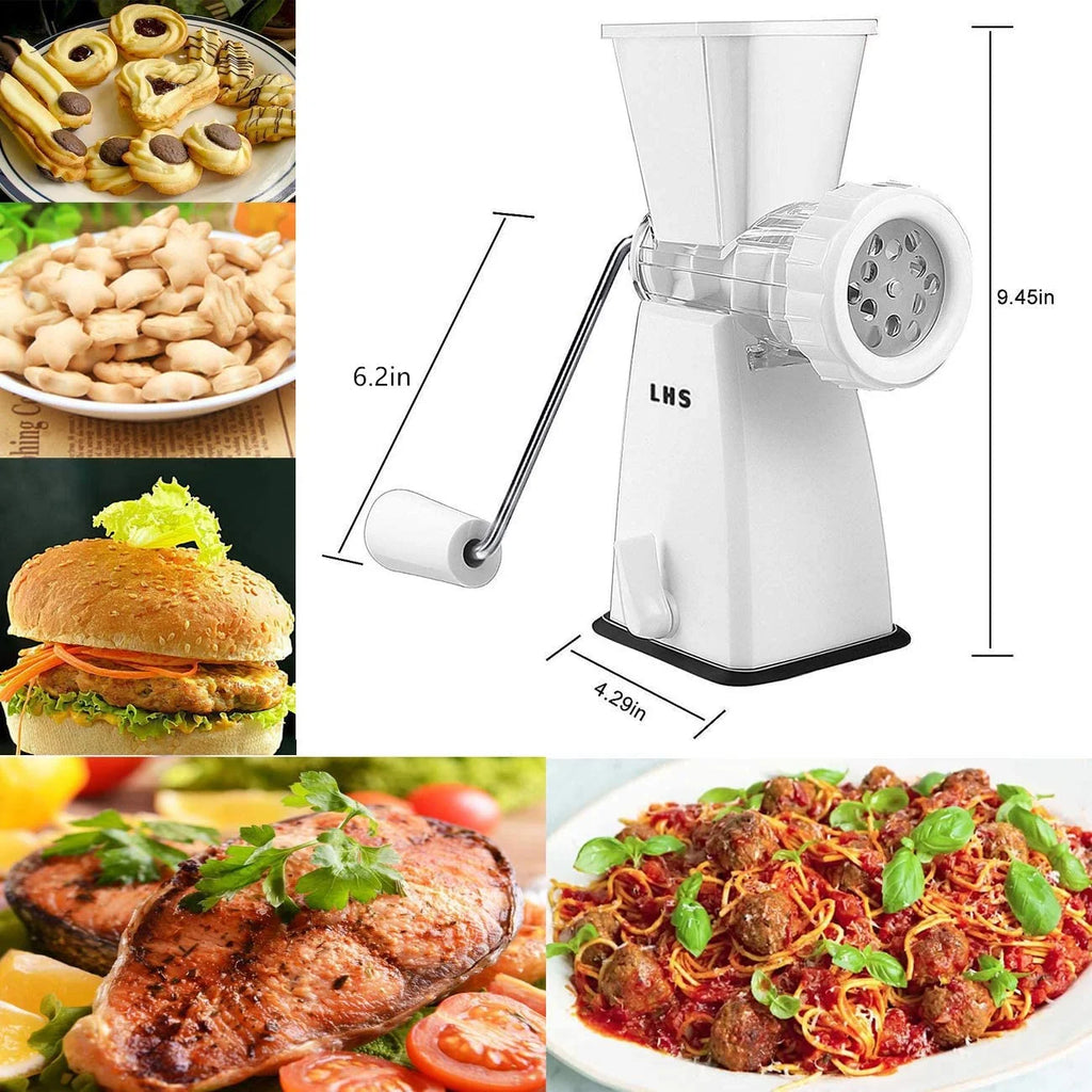 Manual Meat Grinder with Stainless Steel Blades S507