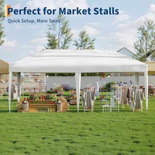 Pop Up Canopy Tent with Roller Bag and Adjustable Height O962