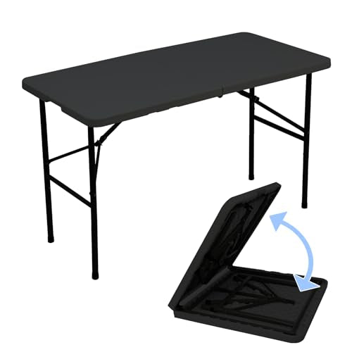 Heavy Duty Portable Folding Table for Dining, Parties, and Camping E6001