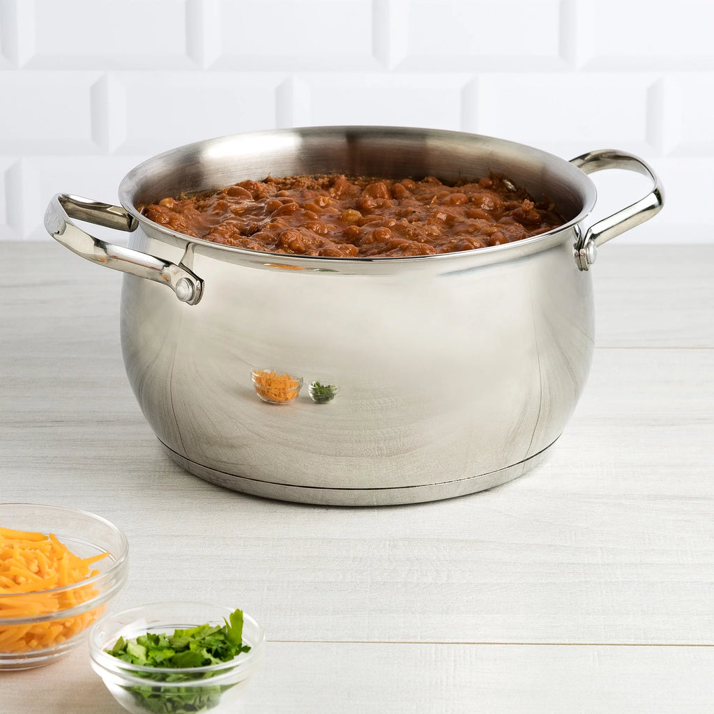 Stainless Steel Dutch Oven with Glass Lid, 5 Quart R996608