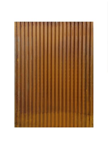 Rustic Corrugated Metal Wainscoting Roll 10 ft S807