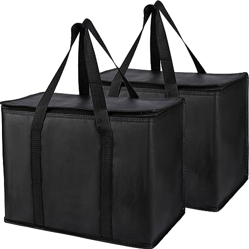 Insulated Food Delivery Bag Hot Cold Meal Carrier Cooler Tote K646948