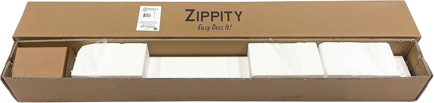 Vinyl Post, 3 ft Tall, White O3006