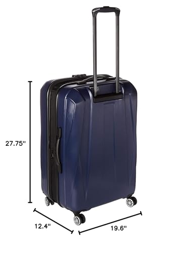 Hardside Expandable Carry-On Luggage with Spinner Wheels, Black, 20-Inch S82043