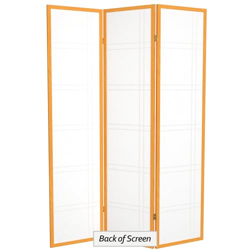 6 Panel Honey Room Divider X65165