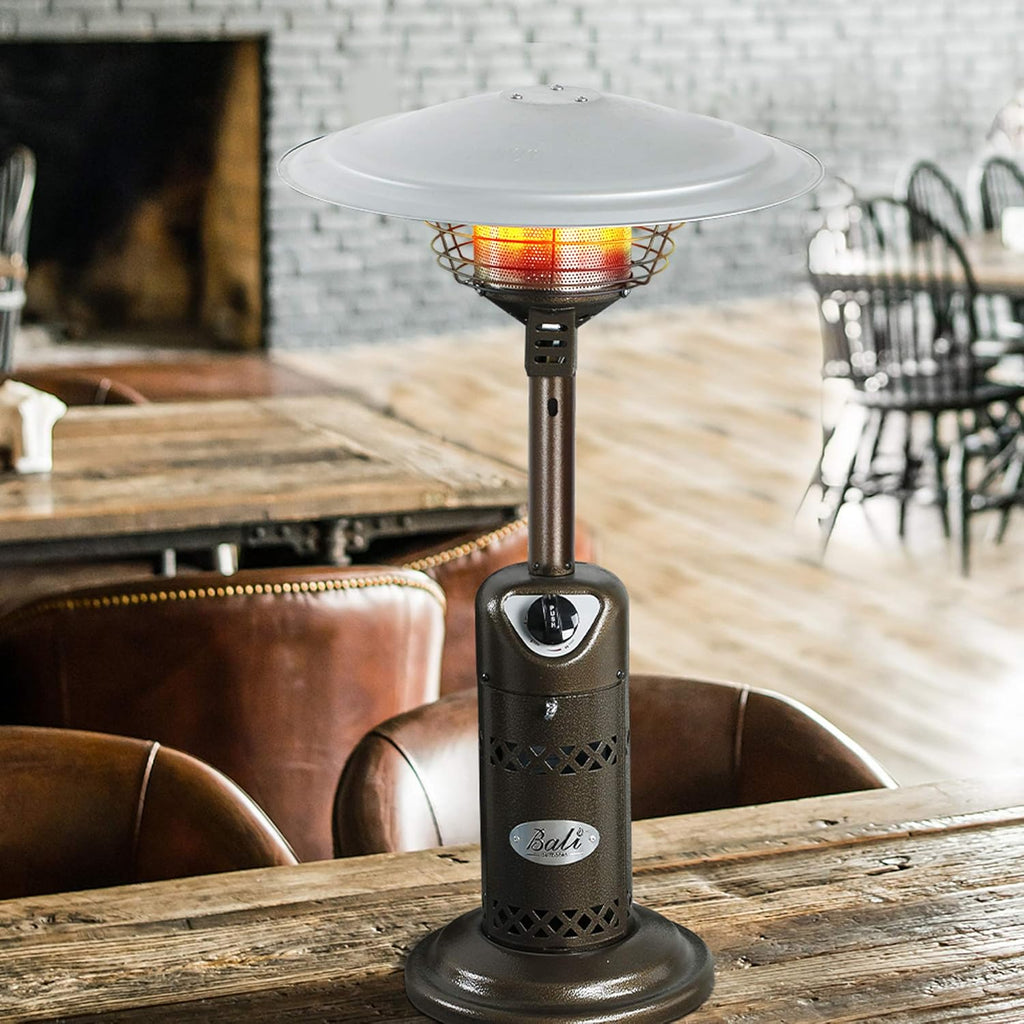 Portable Propane Patio Heater, Table Top Outdoor Heater E5001