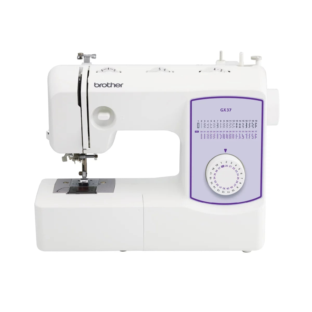Brother GX37 Lightweight Portable Mechanical Sewing Machine with 37 Built-In Stitches