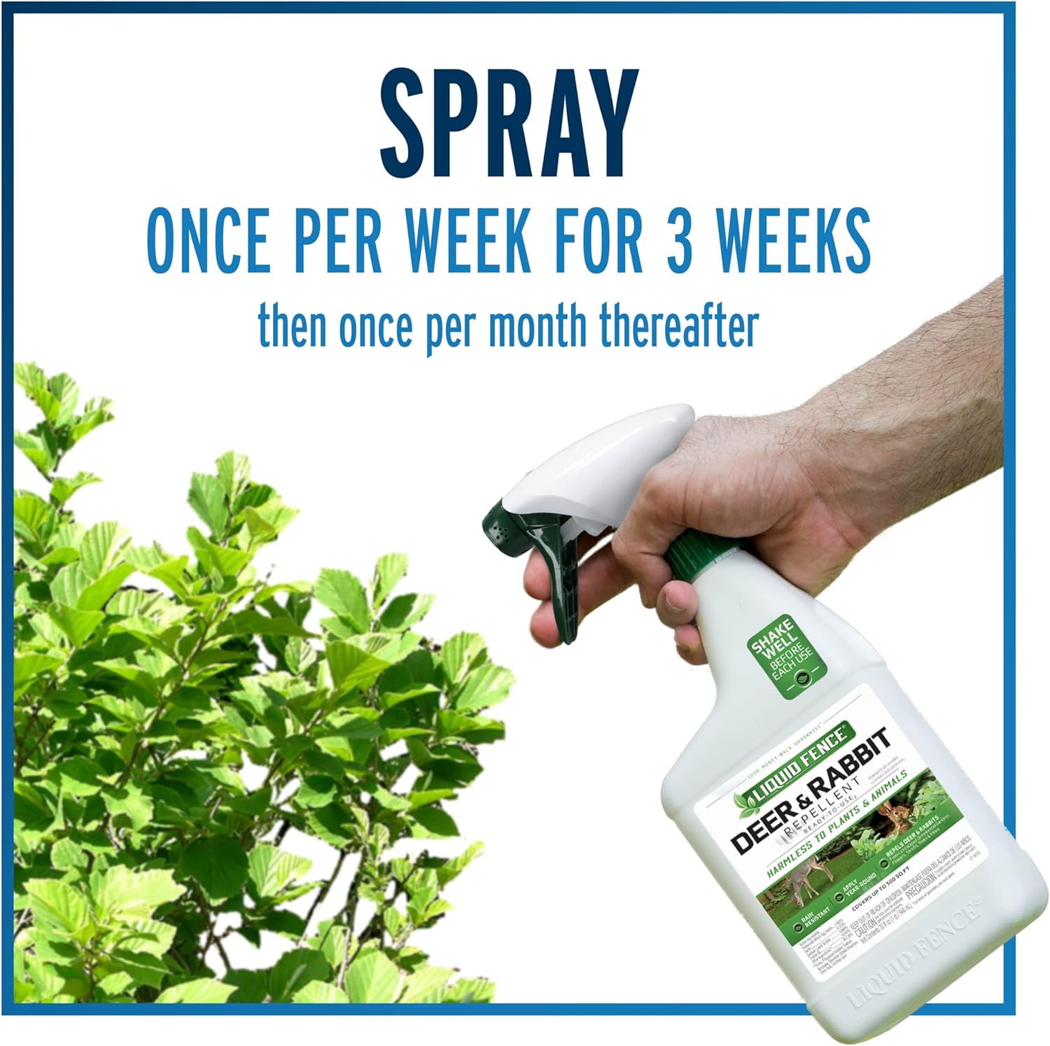 Deer & Rabbit Repellent Ready-to-Use, 32 oz G89165