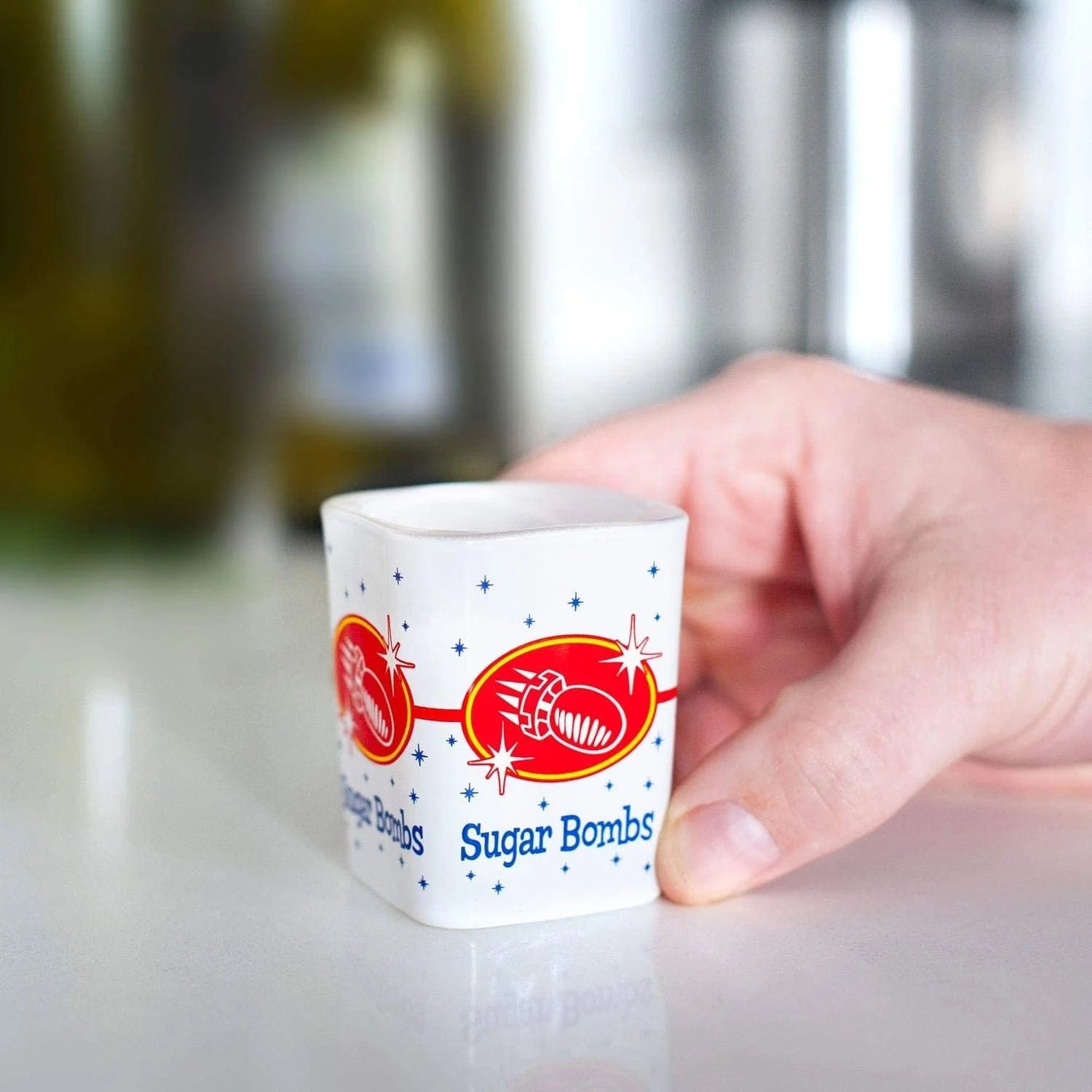 Sugar Bombs Cereal Shot Glass 2 oz Y6935