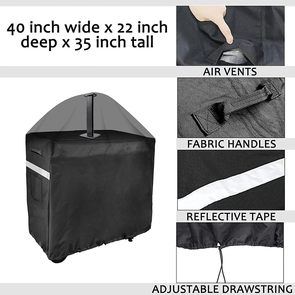 Grill Cover for Flat Top Grill and 4-Burner Griddle BBQ Cover X946872