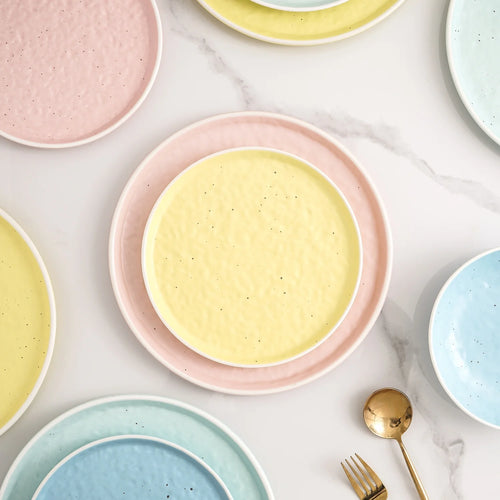 16-Piece Stoneware Dinnerware Set for 4, Multicolor P617