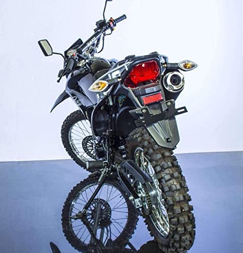 250cc Dual Sports Motorcycle Street Bike, Manual Clutch, Blue D52883