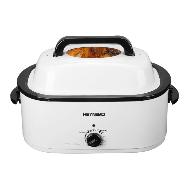 26 Quart Roaster Oven with Self-Basting Lid and Removable Pan W253853