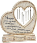 Let's Make Memories Personalized Live On in Our Hearts Tabletop Memorial Chime-Condolences-Sympathy