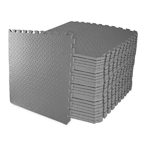 Puzzle Exercise Mat with EVA Foam Interlocking Tiles for MMA, Gymnastics and Home Gym N211438
