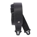 D'Addario Auto Lock Guitar Strap - Acoustic & Electric Accessories - Easy to Use Locking Straps - Uses Existing Buttons - Leather - 2.5" Width - Brown