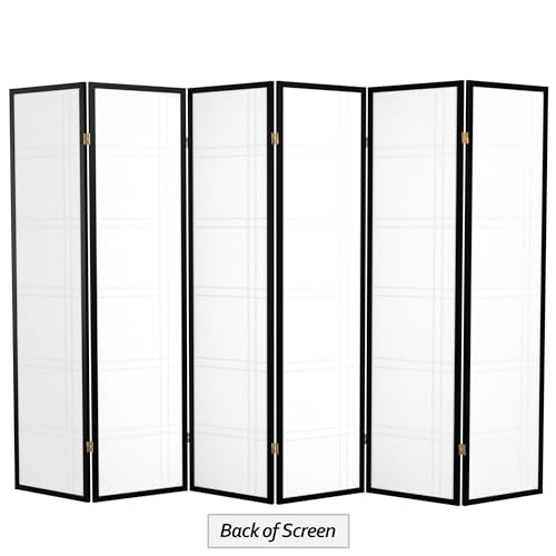 6 Panel Honey Room Divider X65165