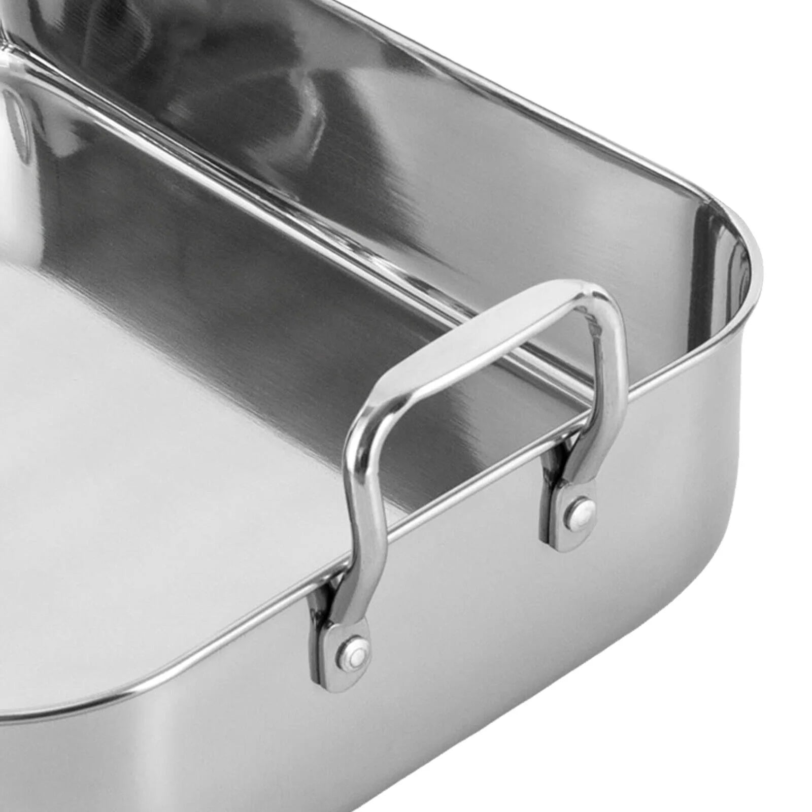 Stainless Steel Roasting Pan with Nonstick Rack, 16.5" x 12" D905332